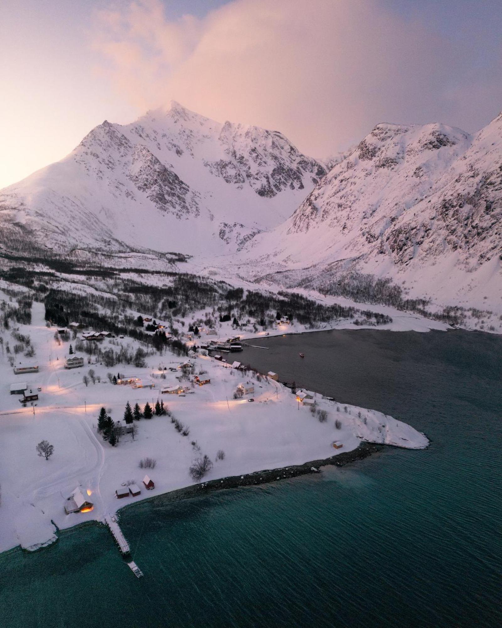 Villa Lyngen View House Koppangen Exterior foto